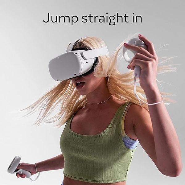 5. Sevgilinizin uzun süredir hayalini kurduğu Oculus Quest 2 sanal gerçeklik gözlüğü.