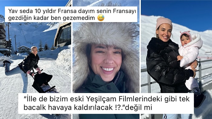 Seda Bakan'ın Fransa'da Alp Dağları'ndan Paylaştığı Aile Pozları Beğeni Yağmuruna Tutuldu!