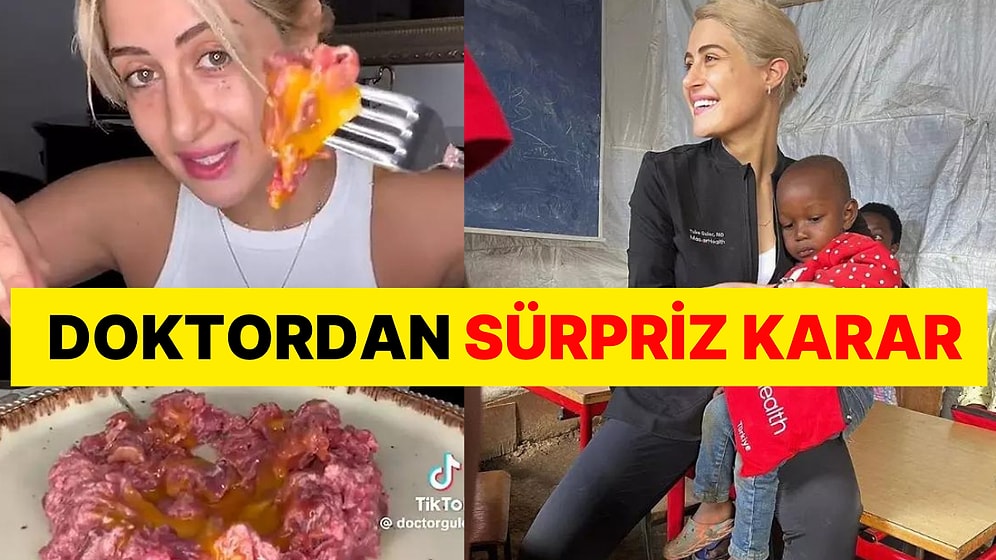 TikTok'ta Yediği Çiğ Et Videolarla Fenomen Olmuştu: O Doktordan Sürpriz Karar