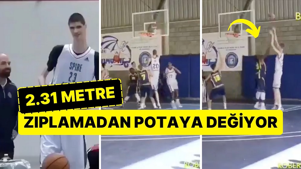 2.31 Metre Boyunda Olmasına Rağmen Basketbol Kariyeri Kısa Süren Robert Bobroczky