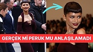 Defileden Defileye Gezinen Zendaya'nın Saçları 'Tas Koyup mu Kestiniz?' Dedirtti