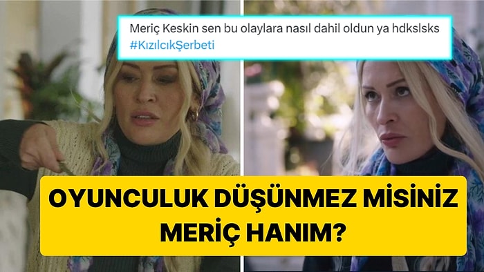 Meriç Keskin'in "Kurşuncu Hamiyet" Olarak Kızılcık Şerbeti'ne Konuk Olmasına Tepki Yağdı