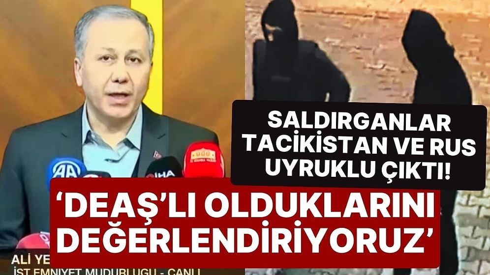 Santa Maria Kilisesi'ne Saldıran 2 Kişi Yakalandı: 'DEAŞ'lı Olduklarını Değerlendiriyoruz'