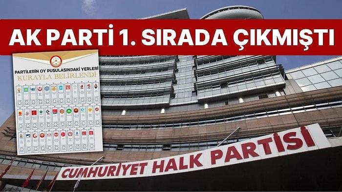 AK Parti 1. Sırada Çıkmıştı: CHP, Yerel Seçimlerde Kullanılacak Oy Pusulalarına İtiraz Etti