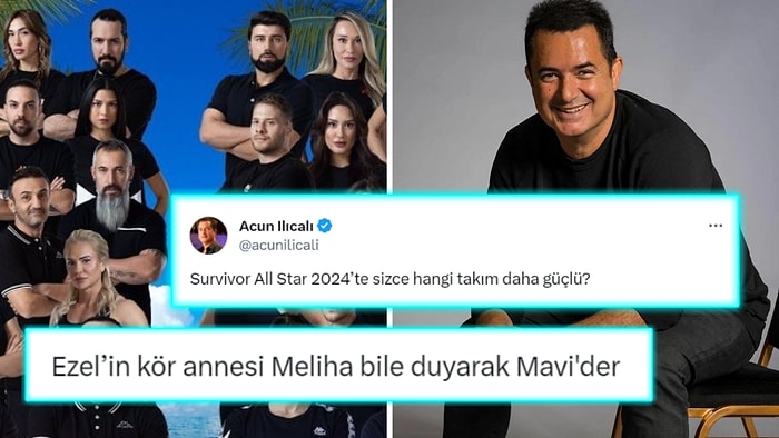 Acun Ilıcalı'nın "Survivor'da Hangi Takım Güçlü?" Sorusuna Tepki Yağdı