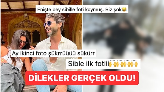 Dilekler Gerçek Oldu: Şükrü Özyıldız'dan Sevgilisi Sibil Çetinkaya ile İlk Resmi Aşk Pozu Geldi!