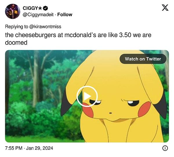 Diğer kullanıcıların "çizburgerler 3.50 civarı, bizler lanetlendik" gibi gönderileri de tetiklenmememiz konusunda pek de yardımcı olmadı açıkçası.
