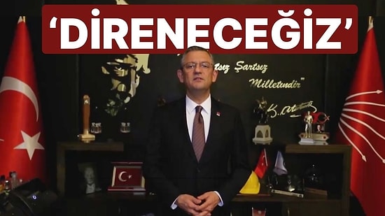 Özgür Özel'den Can Atalay Kararına 'Darbe Girişimi' Yorumu: 'Direneceğiz'