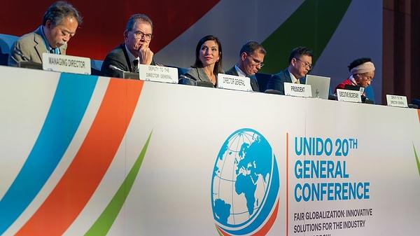 UNIDO'nun en yüksek idari organı Genel Konferans.