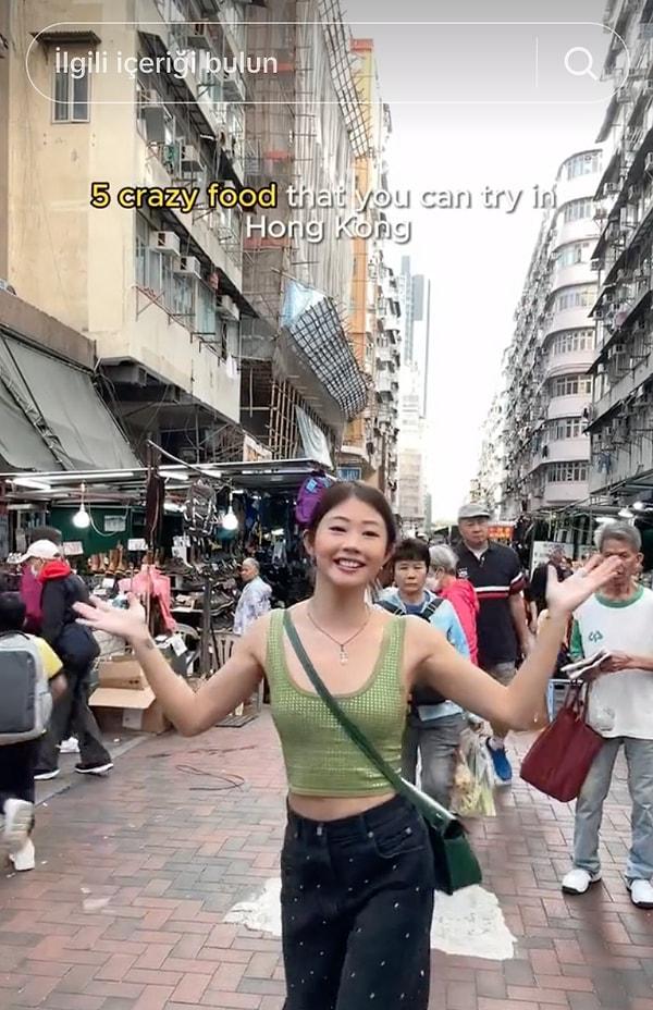 Emi Wong isimli bir TikTok fenomeni, "Hong Kong'da deneyebileceğiniz 5 çılgın yemek" başlıklı videosuyla sınırlarımızı zorladı!