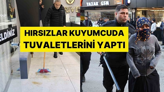 Kuyumcuda Akılalmaz Olay: Dükkanın Ortasına 5 Kadın Tuvaletini Yaptı