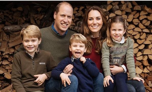 William ve Kate'in Prens Louis, Prens George ve Prenses Charlotte isimli üç çocukları var. İngiliz tahtının ikinci sırasındaki isim ise Prens George.