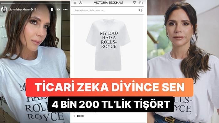 Victoria Beckham, David Beckham Belgeselinde İkonikleşmiş Repliğini Markası İçin Tişört Yaptırdı: Yok Sattı