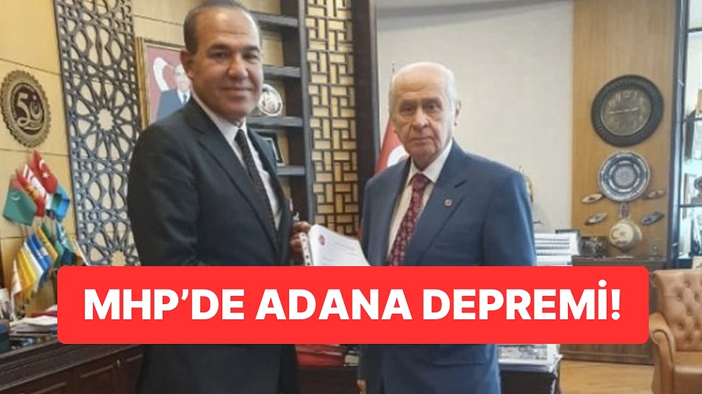 MHP’de Adana Depremi: 3 İlçede Başkanlıklar Kapatıldı, Başdanışman Görevden Alındı