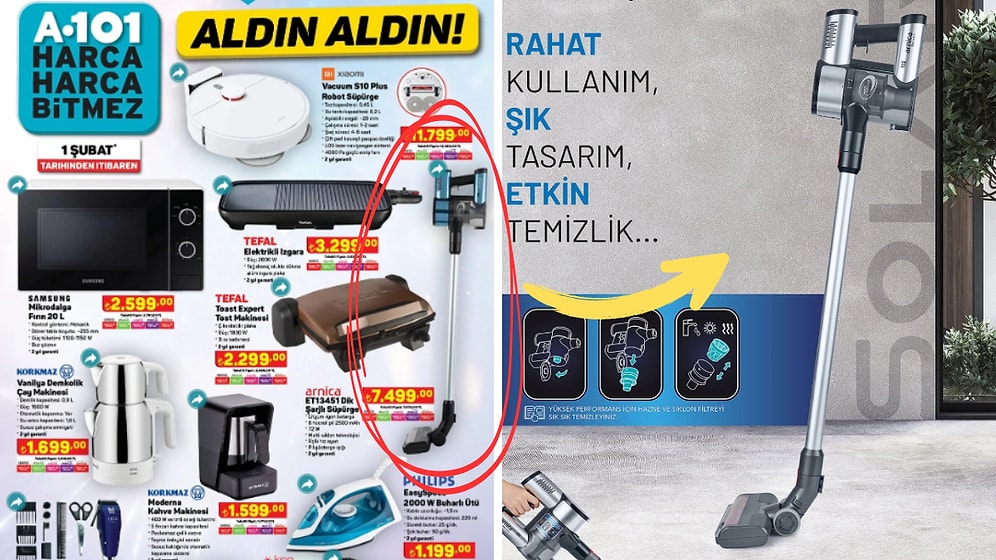 A101’de Satışa Sunulan Arnica Dikey Şarjlı Süpürge Alınır mı? Özellikleri ve Yorumları