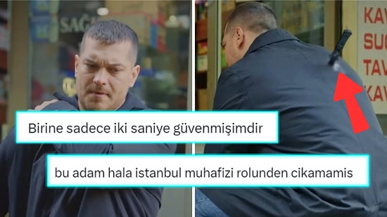 Çağatay Ulusoy'un Gaddar'da Sırtında Bıçakla Oynadığı Sahne Goygoy Malzemesi Oldu