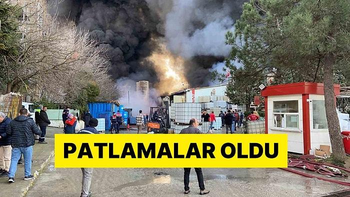 Kimya Fabrikasında Büyük Yangın: İstanbul'dan da Ekip Sevk Edildi