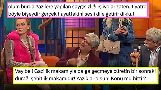 Show TV'nin Yayınlamadığı, RTÜK'ün Harekete Geçtiği Güldür Güldür Gazi Skeci Sosyal Medyanın Sinirini Zıplattı