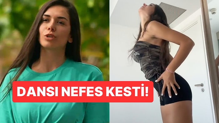 Survivor'dan Elenen Kardeniz'in TikTok'ta Paylaştığı Seksi Dansı Olay Oldu!