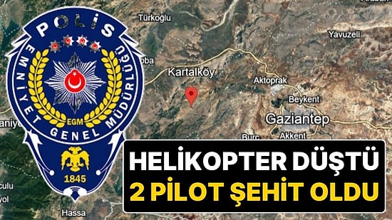 Bakan Yerlikaya Açıkladı: Emniyet Genel Müdürlüğü’ne Kayıtlı Polis Helikopteri Düştü: 2 Pilot Şehit Oldu