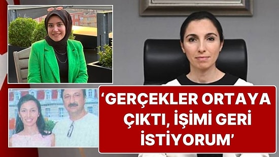 Hafize Gaye Erkan’ı ve Babasını CİMER’e Şikayet Eden Büşra Bozkurt Yeni Başkandan Göreve Dönüş Talep Etti
