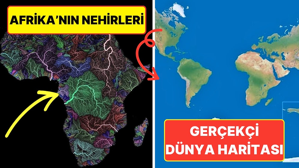 Her Biri Bin Kelimeye Değer Birbirinden Değerli Bu 15 Harita Hayata Olan Bakış Açınızı Değiştirecek