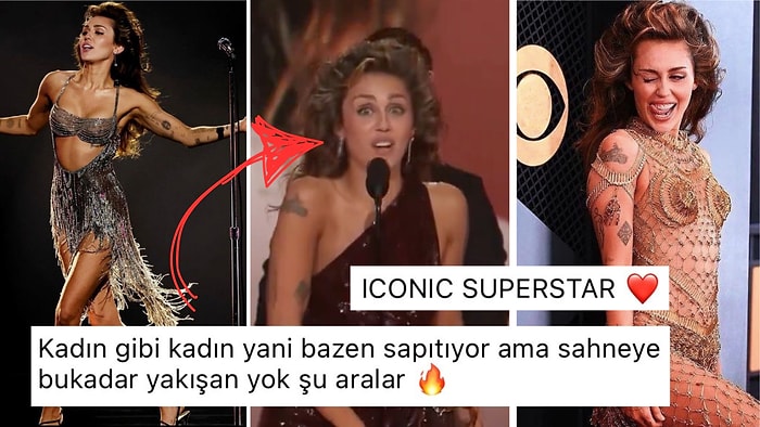 Grammy Ödülü Almaya Hak Kazanan Miley Cyrus Ödül Konuşmasıyla Güldürdü: "İç Çamaşırımı Unutmuş Olabilirim"