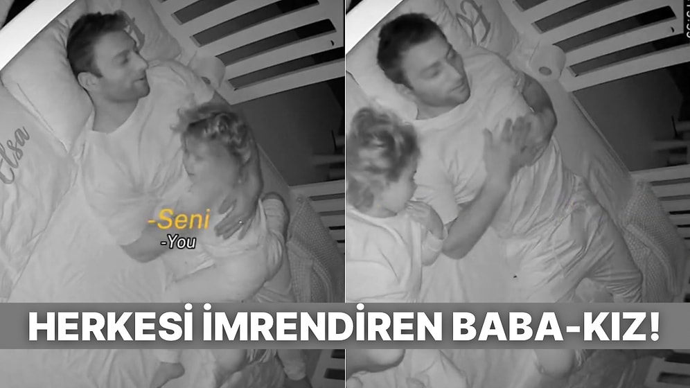 Birbirlerine Olan Aşklarıyla Her Videoda İzleyenleri Büyüleyen Baba-Kız Caner ve Mavi Yıldırım