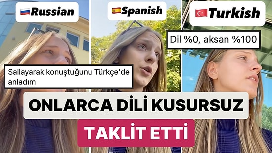 Hiçbir Dili Konuşmadığı Halde Muazzam Bir Şekilde Taklit Eden Kadının Yeteneğine Bayılacaksınız