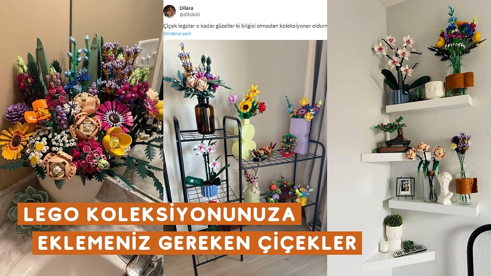 Güzellikleri Karşısında Kendinizi Bir Koleksiyoner Olarak Bulacağınız Çiçek LEGO Modelleri ve Vazo Önerileri