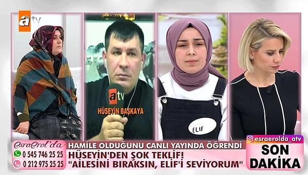17. ATV ekranlarından yayınlanan 'Esra Erol'da' programına geçtiğimiz hafta başvuran Elif isimli kadın, 16 yaşındayken o zaman 40 yaşında olan Hüseyin Başkaya tarafından evlilik vaadiyle kandırıldığını iddia etti.