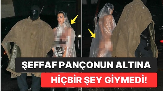 Kanye West ve Bianca Censori'nin Olay Yaratan Yarı Çıplak Stüdyo Kombini
