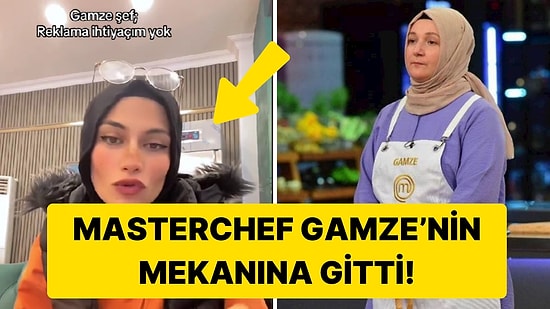 Mekanlara Gidip Bedava Yemek Yiyen TikToker’a MasterChef Gamze'den Kapak Gibi Cevap