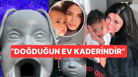 Kylie Jenner'ın Çocukları Aire ve Stormi'ye Düzenlediği Doğum Günü Partisi Yine ve Yeniden Çenemizi Yordu