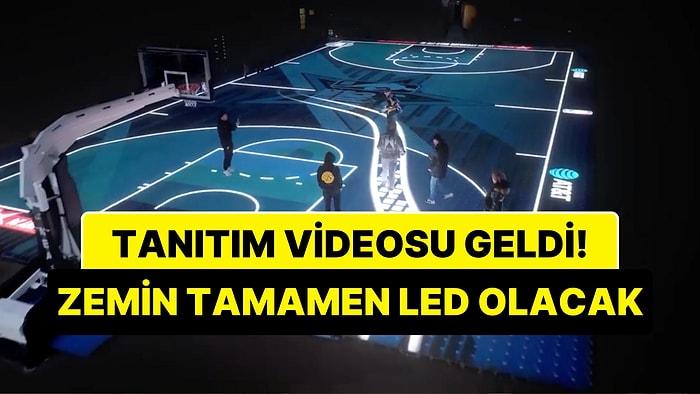 Görsel Şölene Hazır Olun: NBA All-Star'da Zemin LED Ekrandan Oluşacak!