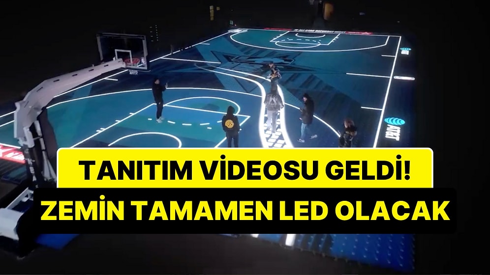 Görsel Şölene Hazır Olun: NBA All-Star'da Zemin LED Ekrandan Oluşacak!