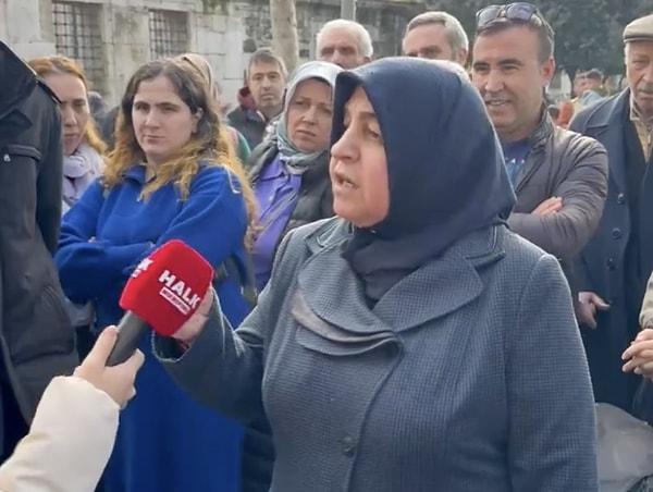 Okumuş ve kültürlü bir insan olduğunu belirten 43 yaşındaki kadın "80 yıl CHP'yi denedik. Sömürdüler bizi." dedi.