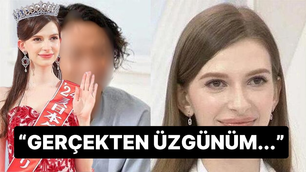 Ukrayna Doğumlu Japon Güzellik Yarışması Galibi, Evli Bir Adamla İlişki Yaşadığı İfşa Olunca Tacından Vazgeçti