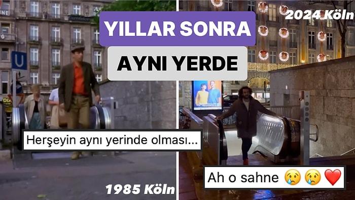 Bir Sosyal Medya Kullanıcısı 39 Yıl Sonra Kemal Sunal'ın Gurbetçi Şaban Filmindeki Sahneyi Yeniden Canlandırdı