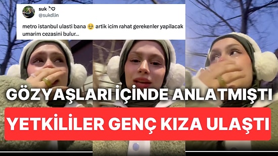 Metroda Taciz Edildiğini Gözyaşları İçinde Anlatan Genç Kıza Metro İstanbul Yetkilileri Ulaştı