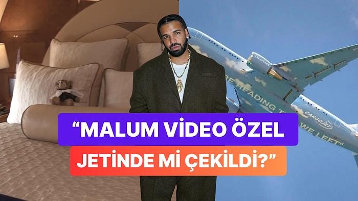 Drake "Air Drake" Adındaki 185 Milyon Dolarlık Jetiyle Göklerde Lüks İçinde Uçuyorken Akıllara O Soru Geldi
