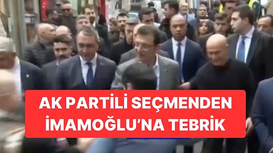 Ekrem İmamoğlu’na AK Partili Seçmenden Tebrik: “Size Helal Olsun”