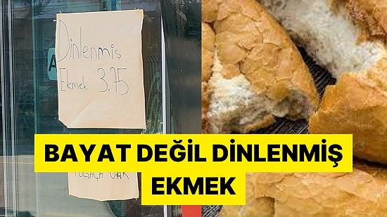 Ekonomide Sıradan Bir Gün! Bayat Ekmekler "Dinlenmiş Ekmek" Adıyla Satılıyor