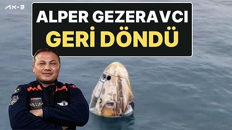 İlk Türk Astronot Alper Gezeravcı'nın da İçinde Olduğu Ax-3 Ekibini Taşıyan Kapsül Yeniden Dünyada