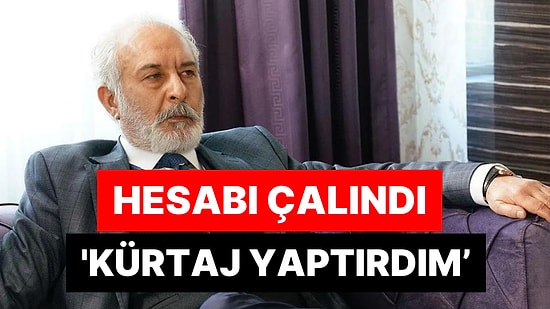 Usta Oyuncu Ali Sürmeli'nin Instagram Hesabı Çalındı 'Kürtaj Yaptırdım'