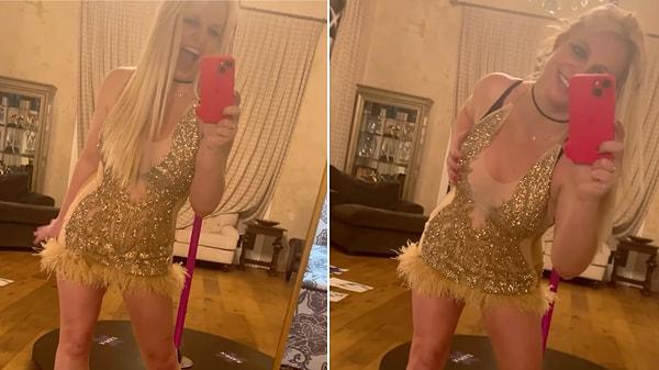 Bu skandal açıklamaların yanısıra, Britney Spears özellikle sosyal medyada yayınladığı dans videolarıyla geliyor gündemimize.