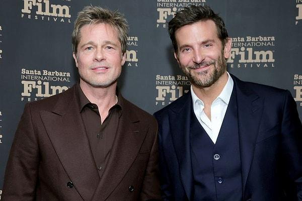 60 yaşındaki Brad Pitt ve 49 yaşındaki Cooper'ın  yönetmenliğini ve senaristliğini üstlendiği biyografik filmi "Maestro" ile Santa Barbara Film Festivali'nde görüntülendi.