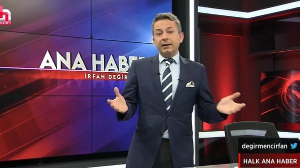 İrfan Değirmenci, Halk TV ile yollarını ayırdı. Değirmenci, sosyal medya hesabından yaptığı açıklamayla ekranlara yeniden veda edeceğini açıkladı.