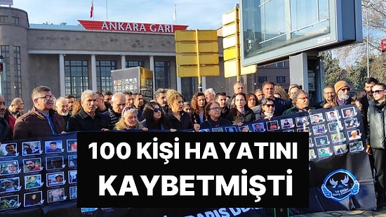 100 Kişi Yaşamını Yitirmişti: Ankara Gar Katliamı'nda Hayatını Kaybedenler Anıldı
