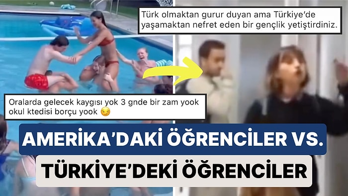 Amerika'daki Öğrencilerle Türkiye'deki Öğrencilerin Karşılaştırıldığı Video Uzun Uzun Düşündürdü